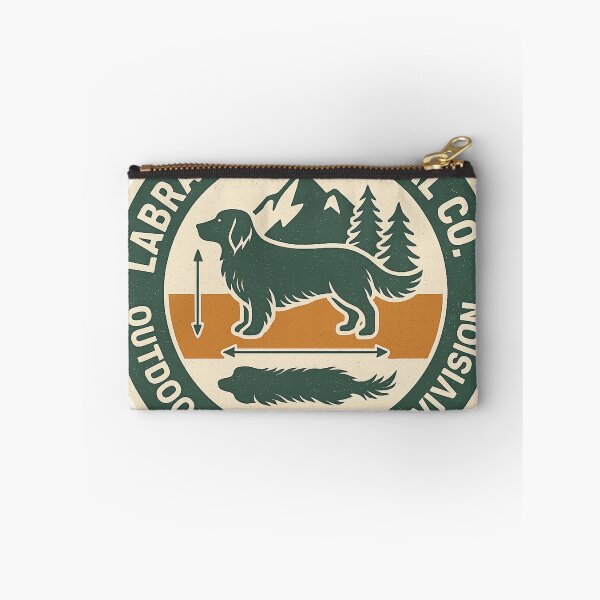 Item preview, Vintage Labrador Retrieval Co. Outdoor Adventure Badge designed and sold by tineldesign.