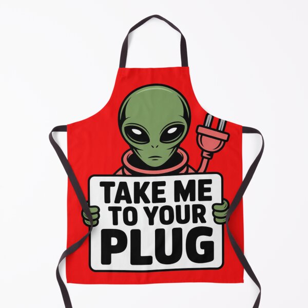 Artikelvorschau, Alien – bring mich zu deinem Stecker entworfen und verkauft von 123ks.