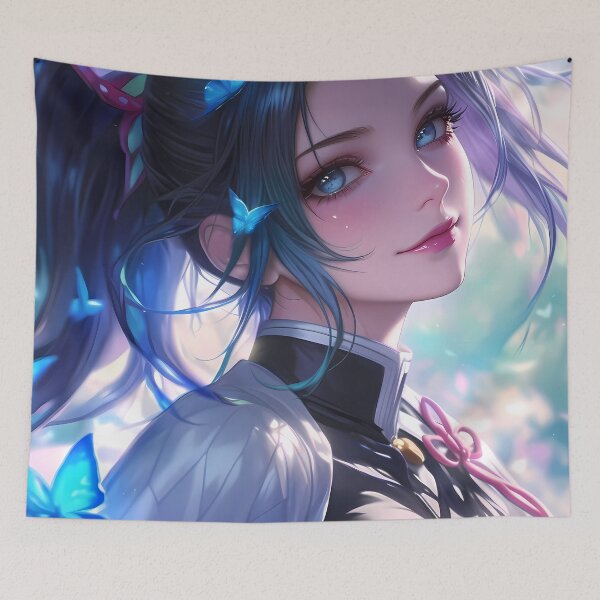 Item preview, Kanao Tsuyuri Demon Slayer Butterfly Dream designed and sold by PMartistStudio.