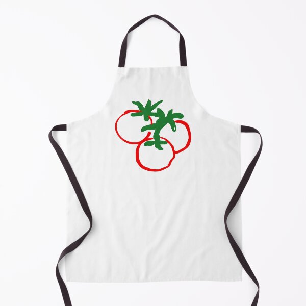 Item preview, Three Tomatoes Doodle – Simple Red Line Art designed and sold by EmeraldeaArt.
