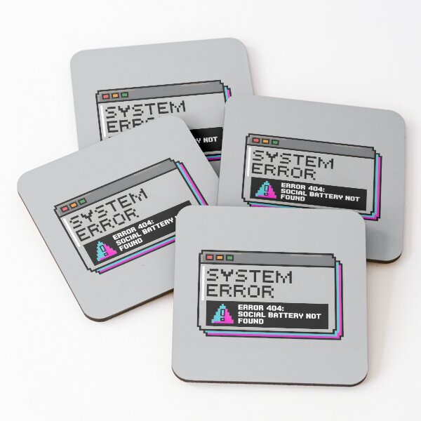 Item preview, Social Battery Not Found Retrogaming 90s Aesthetic designed and sold by SplashTastic.