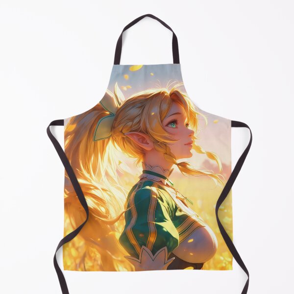 Item preview, Leafa Sword Art Online Sunset Golden Field Warm Light Side Profile designed and sold by PMartistStudio.