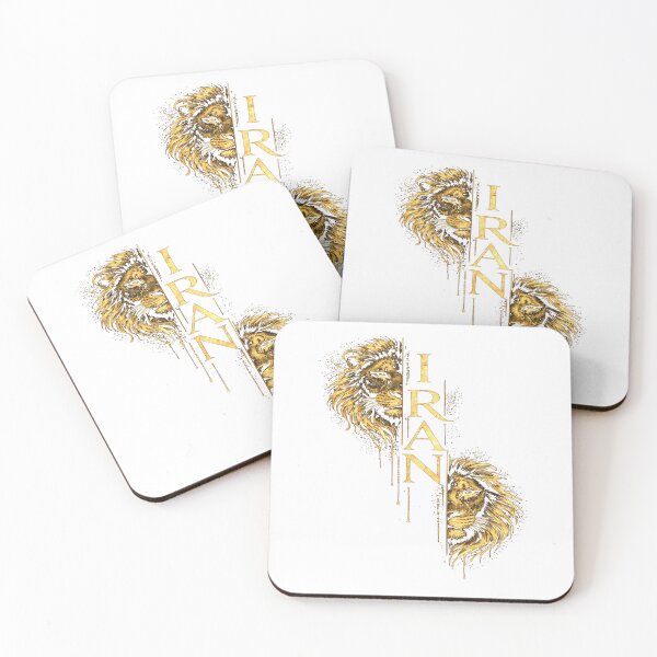 Item preview, Golden Lion Iran Font Design designed and sold by kitanroyal.