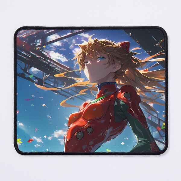 Item preview, Asuka Langley Soryu Neon Genesis Evangelion Bright Sky Red Plugsuit designed and sold by PMartistStudio.