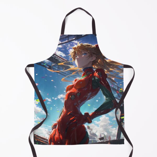 Item preview, Asuka Langley Soryu Neon Genesis Evangelion Bright Sky Red Plugsuit designed and sold by PMartistStudio.