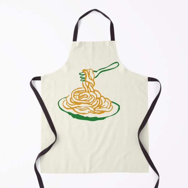 Item preview, Spaghetti Plate Doodle – Green and Yellow Line Art designed and sold by EmeraldeaArt.