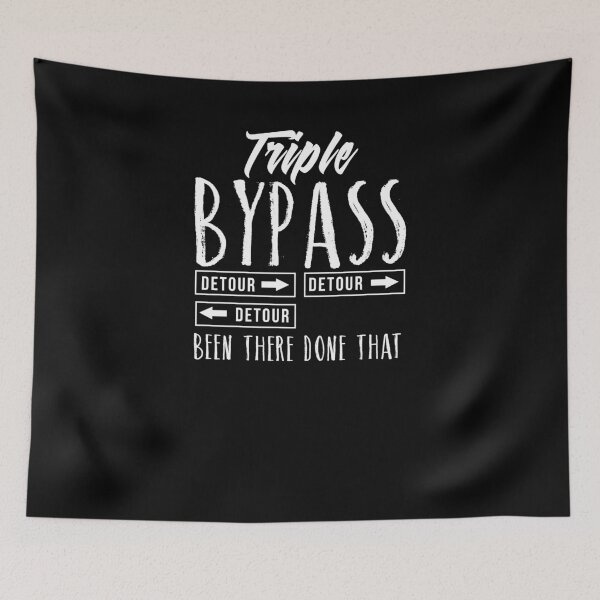 Item preview, Cute Funny Triple Bypass Surgery Recovery Get Well Soon Tee designed and sold by LookTwice.