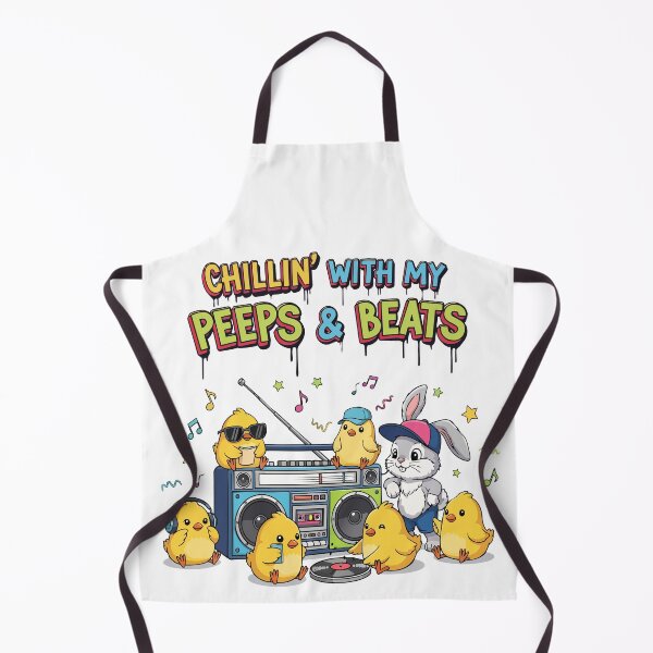 Item preview, FUNNY hip hop easter Chillin’ With My Peeps & Beats designed and sold by Uglyandcute.