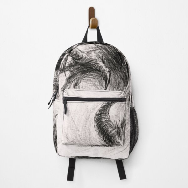 Item preview, Dark Monster Charcoal Drawing | Horror Creature Illustration designed and sold by DrizzyV.