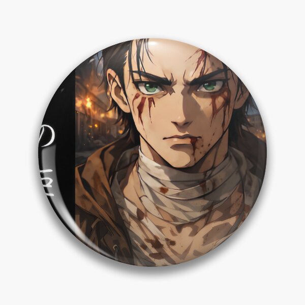 Item preview, Scarred Anime Warrior designed and sold by aztra-art.