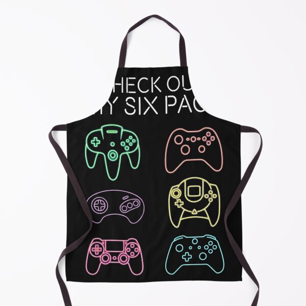 Item preview, Funny Gamer Shirt Check Out My Six Pack T-Shirt, Gamer Video Game Lover Gift, Gaming Fitness Humor Graphic Tee, Gaming Humor Nerd Tee designed and sold by OlyvieArt.