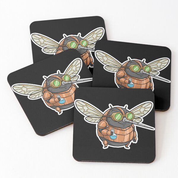 Item preview, Steampunk Alchemist Mosquito Copper Vials designed and sold by PixelStudioBe.