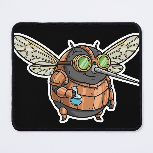 Item preview, Steampunk Alchemist Mosquito Copper Vials designed and sold by PixelStudioBe.