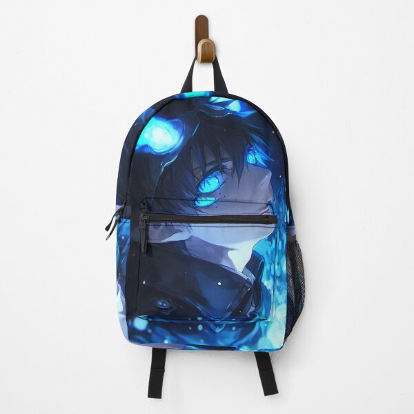 Item preview, Rin Okumura Blue Exorcist Blue Flames Glowing Eyes designed and sold by PMartistStudio.