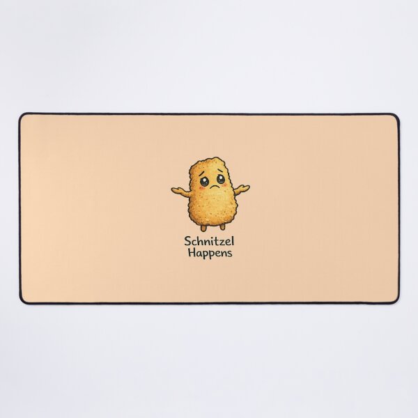 Item preview, Schnitzel Happens Funny Cute Schnitzel Pun designed and sold by Planthem.