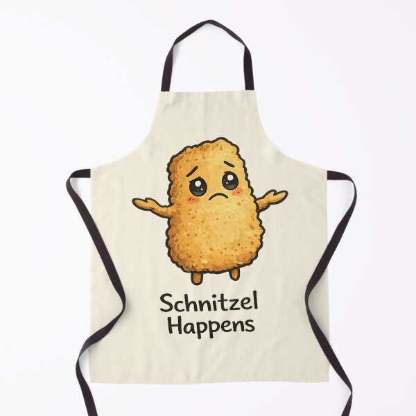 Item preview, Schnitzel Happens Funny Cute Schnitzel Pun designed and sold by Planthem.