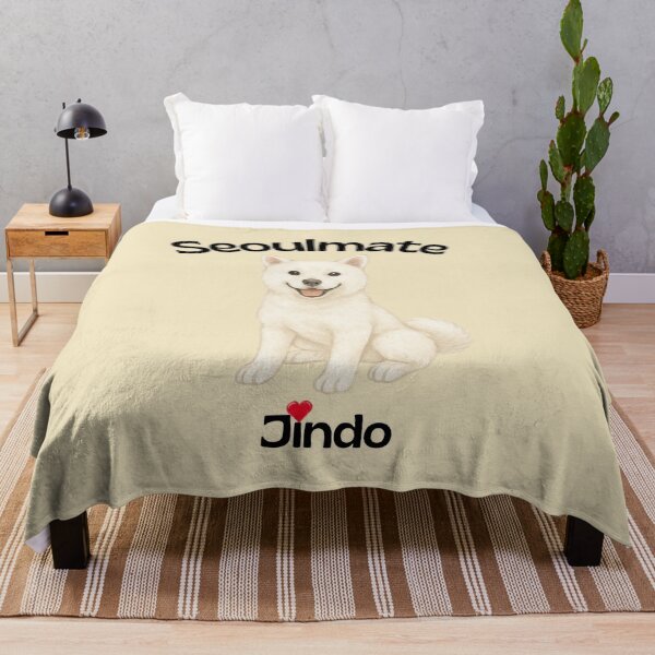 Item preview, Seoulmate – Korean Jindo Dog with Heart designed and sold by mycreastyle.