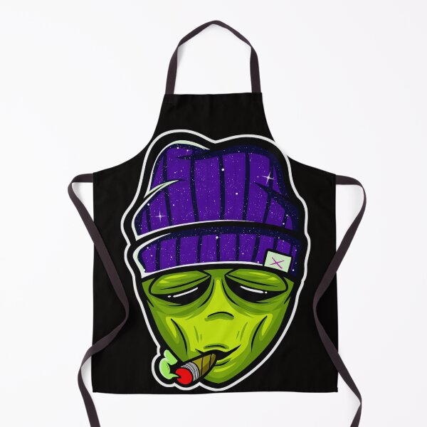 Item preview, Alien with Galaxy Beanie & Cigar designed and sold by ZORRO SL .