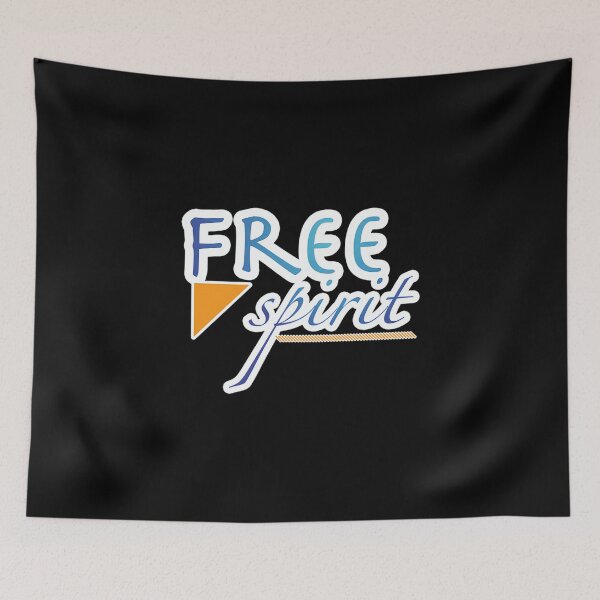 Item preview, Free Spirits Blue And Orange designed and sold by HacciStudio.