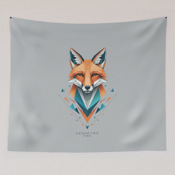Item preview, Geometric Fox designed and sold by Aise06.