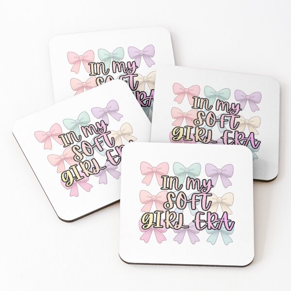 Item preview, In My Soft Girl Era Cute Pastel Bow Aesthetic Design designed and sold by LumereAndCoeur.