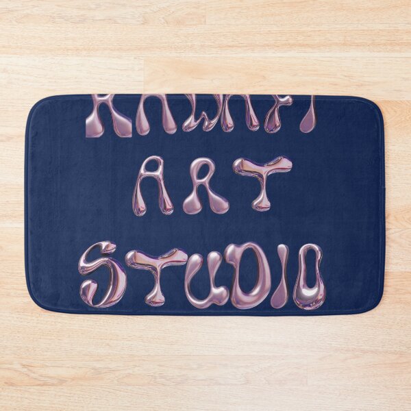 Item preview, Liquid Chrome Art Text | Pink Glossy Futuristic Typography  designed and sold by Rawafi Art Studio.