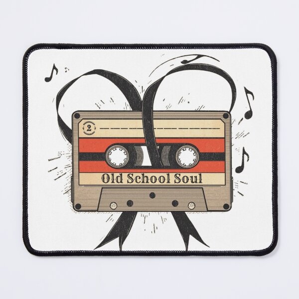 Item preview, Old School Soul Vintage Cassette Tape Music Retro 90s designed and sold by Aura.Prints.
