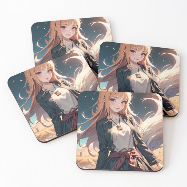 Item preview, Holo spice and wolf Sunset Ribbon Jacket Wander designed and sold by PMartistStudio.