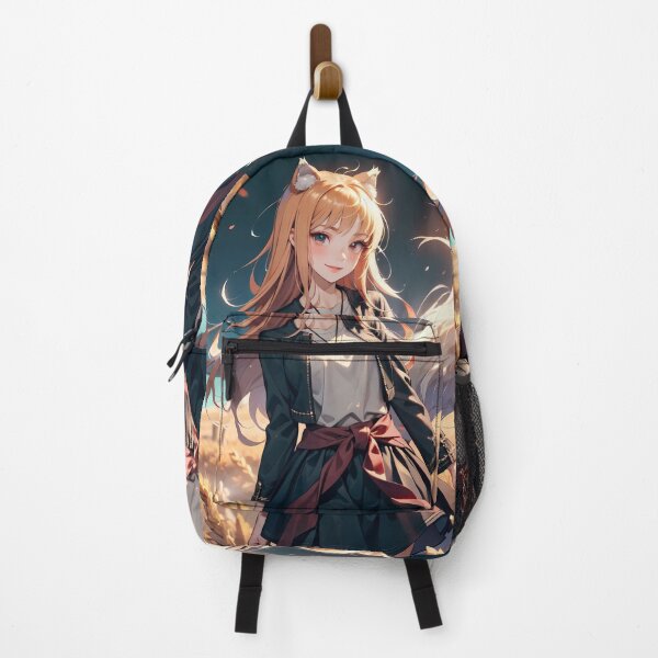 Item preview, Holo spice and wolf Sunset Ribbon Jacket Wander designed and sold by PMartistStudio.