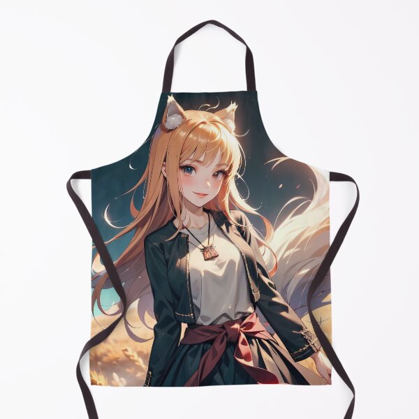 Item preview, Holo spice and wolf Sunset Ribbon Jacket Wander designed and sold by PMartistStudio.