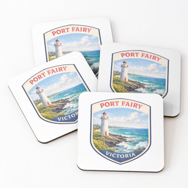Aperçu de l'œuvre Port Fairy Victoria créée et vendue par PamLeeDesign.