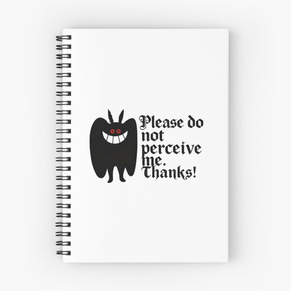 Item preview, Do Not Perceive Me Funny Mothman Meme designed and sold by ylodecdtv11.