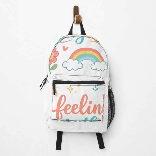 Item preview, Feeling Everything Cute Aesthetic Design | Emotional Soft Girl Pastel Quote Sticker designed and sold by Sanika arts .