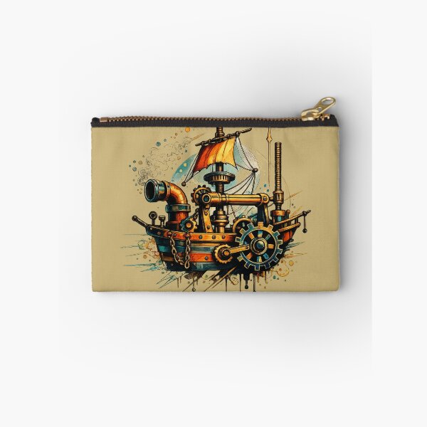 Item preview, Steamborne Dreamship - The Clockwork Mariner designed and sold by Jani-art-world.
