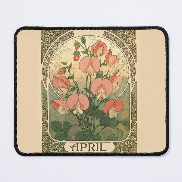 Item preview, Sweet Pea Garden Birth Month Flower designed and sold by taiche.