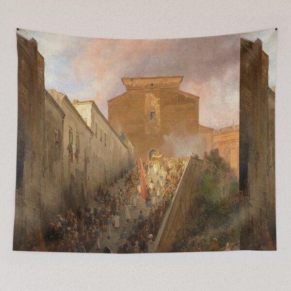 Item preview, Procession at the Church of Santa Maria in Aracoeli in Rome designed and sold by SharonTheFirst.