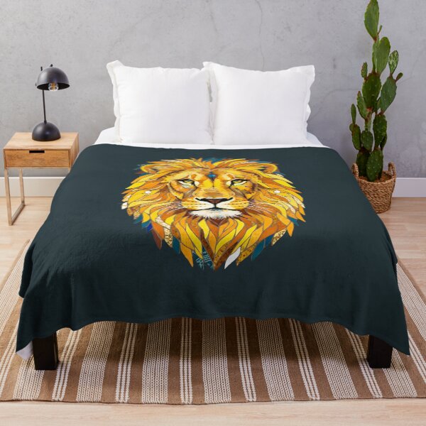 Item preview, Astrology Leo horoscope mosaic - No title Lion designed and sold by TasseABdes.