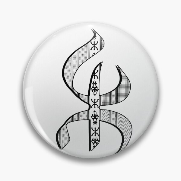 Item preview, Stylized Yaz Symbol - Traditional Amazigh Art designed and sold by picpic2026.