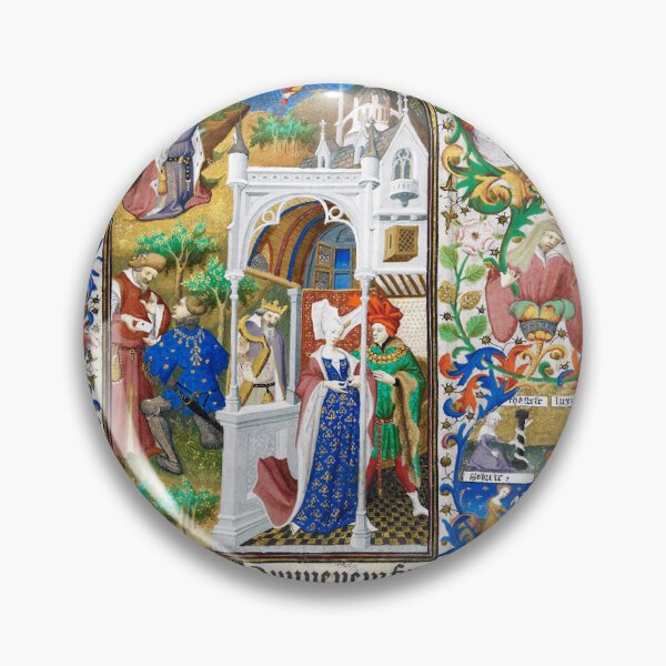 Item preview, Miniature from a medieval codex. David and Bathsheba designed and sold by likiska.