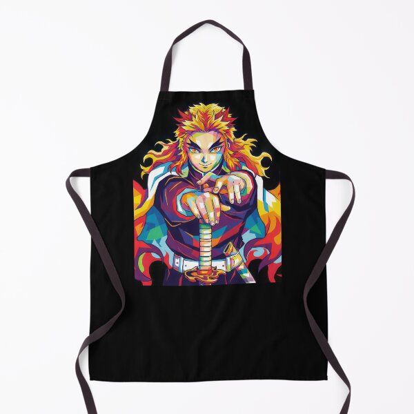 Item preview, Demon Slayer Rengoku Pop Art designed and sold by sandrahofer-art.