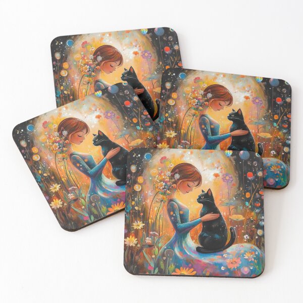 Item preview, Print me and my kitten 'Forever love'  designed and sold by Silverluuna.