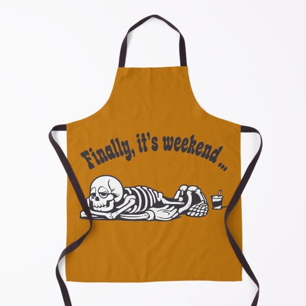 Item preview, Finally It's Weekend Lazy Skeleton Funny Graphic Design designed and sold by ChubbiesCloud Collections.