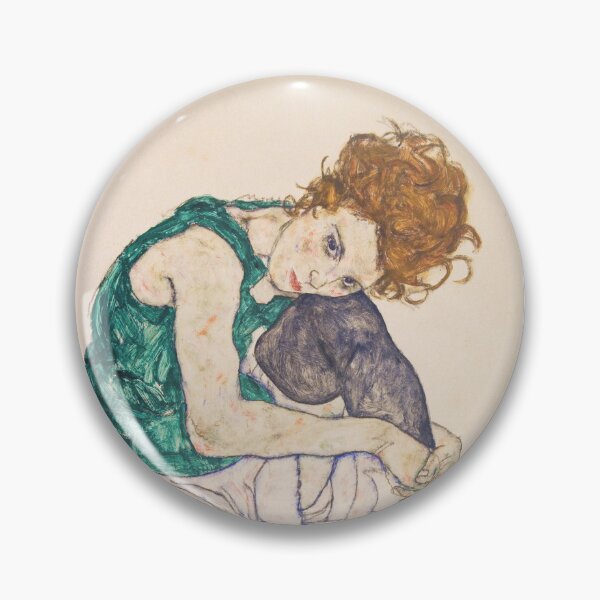 Item preview, Adele Herms, redhead, by Egon Schiele, Viennese Expressionism designed and sold by L'Atelier 1888.