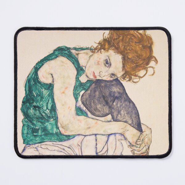 Item preview, Adele Herms, redhead, by Egon Schiele, Viennese Expressionism designed and sold by L'Atelier 1888.