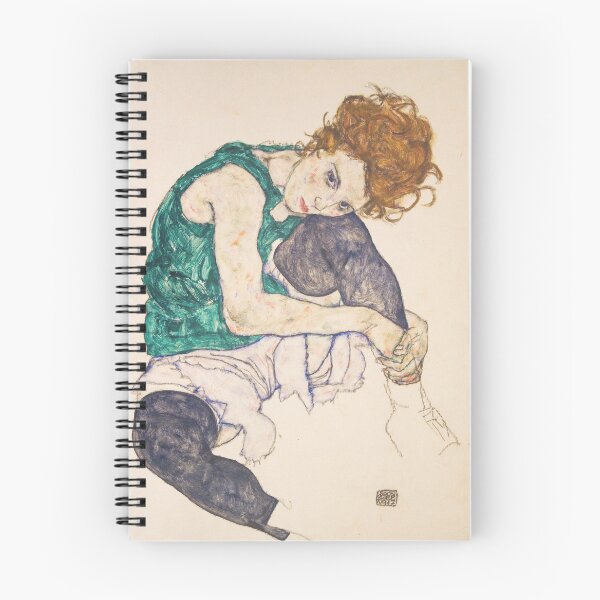 Item preview, Adele Herms, redhead, by Egon Schiele, Viennese Expressionism designed and sold by L'Atelier 1888.
