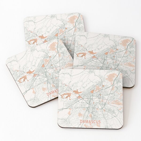 Item preview, Damascus City Map of Syria - Bohemian designed and sold by deMAP.