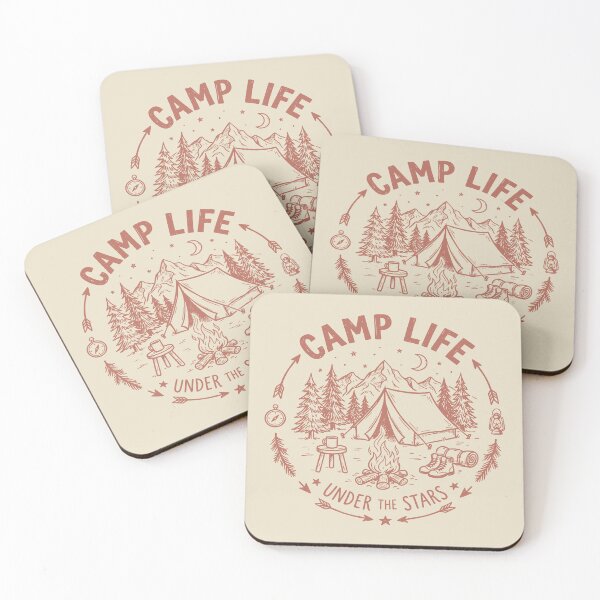 Item preview, Camp Life Under The Stars. designed and sold by EunsooLee.