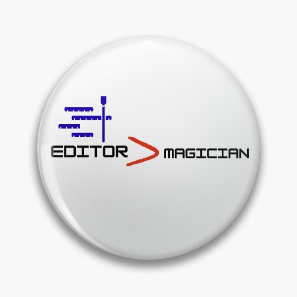 Item preview, Editor is greater than Magician | Filmmaking Motivation designed and sold by Panda-creates.