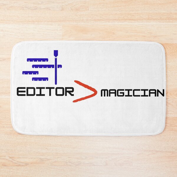 Item preview, Editor is greater than Magician | Filmmaking Motivation designed and sold by Panda-creates.
