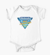 Nintendo Weltmeisterschaft 2015 Logo Baby Body Kurzarm